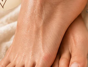 Zadbane stopy po zabiegu Manuka Foot Ritual